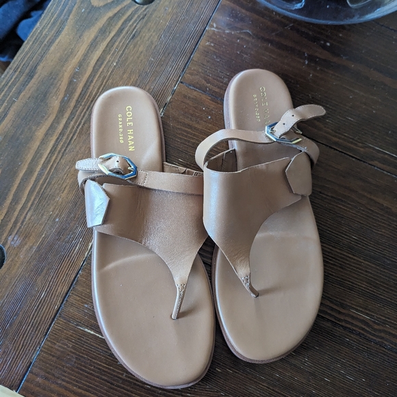 Cole Haan Felicity Sandal in Cognac - Picture 3 of 3